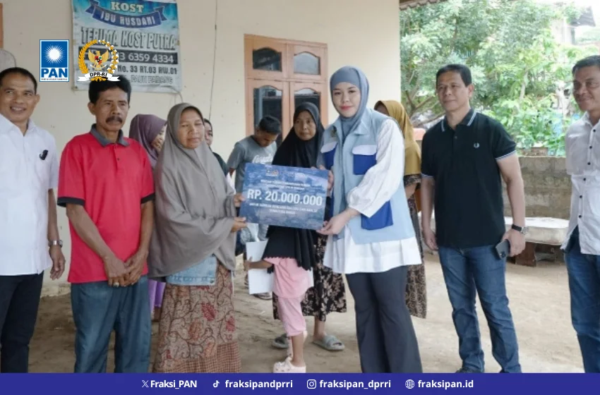 Athari Gauthi Ardi Salurkan Bantuan Subsidi Rumah bagi Warga Terdampak Bencana di Sumatera
