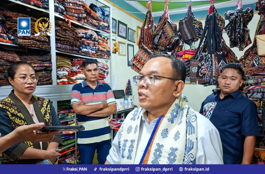 Potensi Tenun Ikat NTT Dinilai Menjanjikan, Saleh Daulay Dorong Penguatan Modal dan Pembinaan UMKM