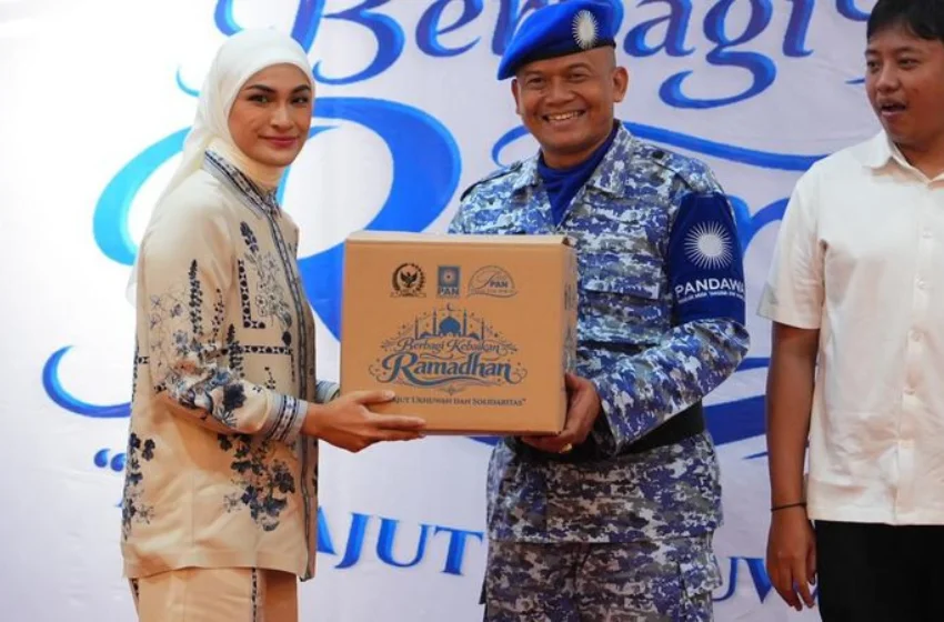 Putri Zulkifli Hasan: PAN Bagikan 1.100 Paket Sembako dan Gelar Program Mudik Gratis di Ramadan 2026