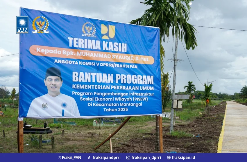 Syauqie Dorong Infrastruktur Berbasis Masyarakat Perkuat Kemandirian Desa di Kalimantan Tengah