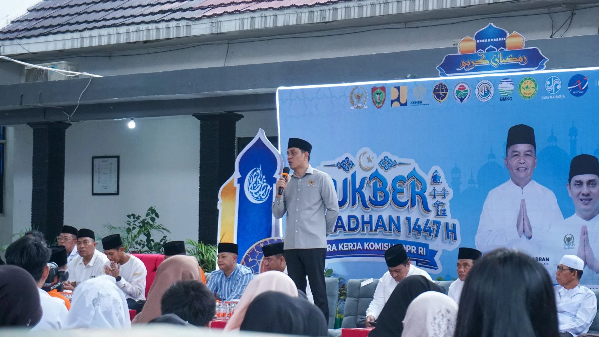 Gelar Bukber Bareng Mitra Komisi V, Muhammad Syauqie Tekankan Sinergi Bangun Infrastruktur Kalteng