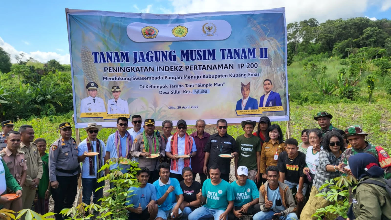 Ahmad Yohan Dorong Petani NTT Berkontribusi dalam Swasembada Pangan Nasional