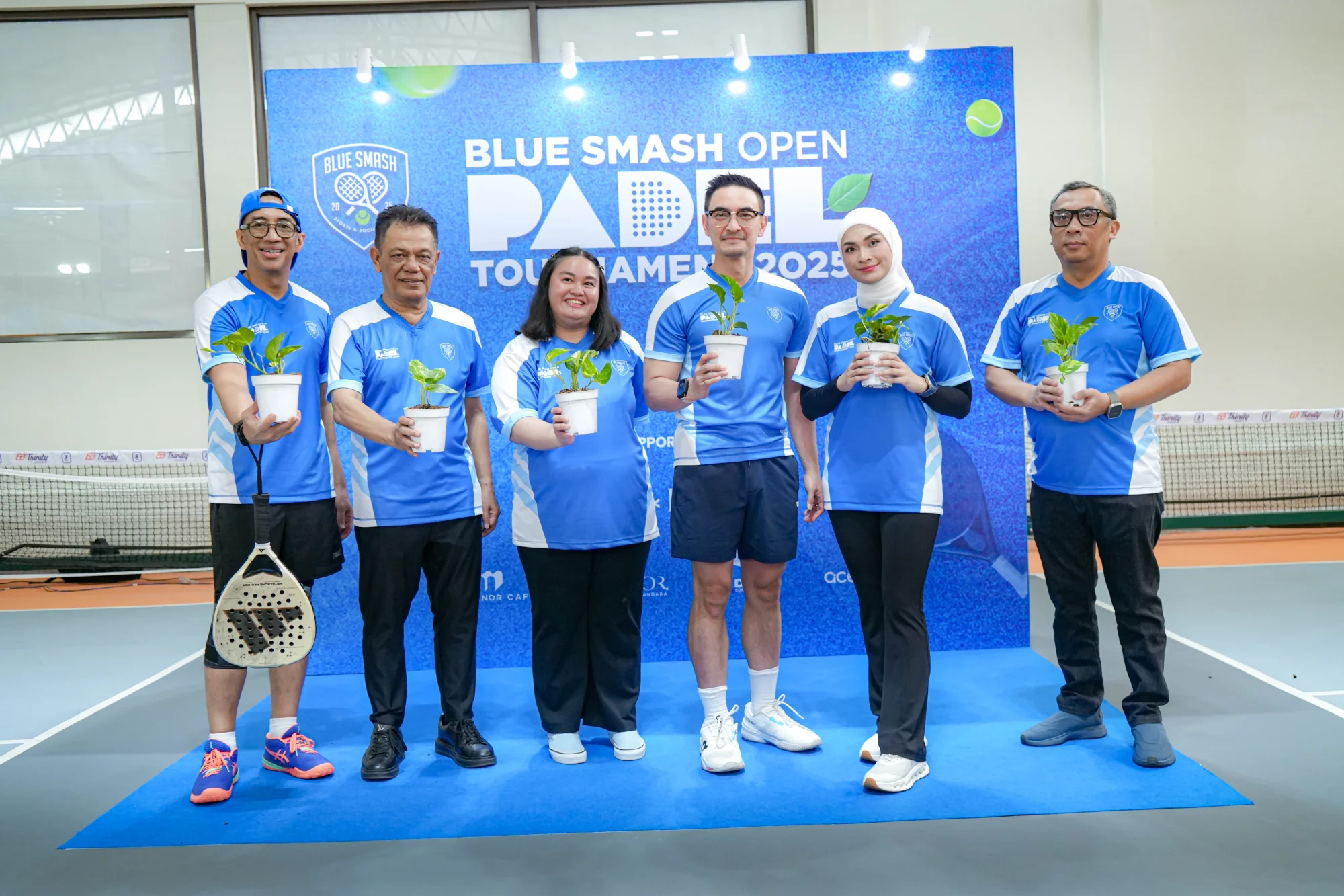 Smash Kemanusiaan: Turnamen Padel Blue Smash Galang Solidaritas untuk Korban Bencana Sumatera