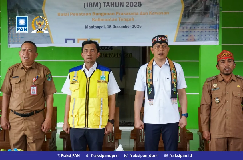 Syauqie Dorong Infrastruktur Berbasis Masyarakat Perkuat Kemandirian Desa di Kalimantan Tengah
