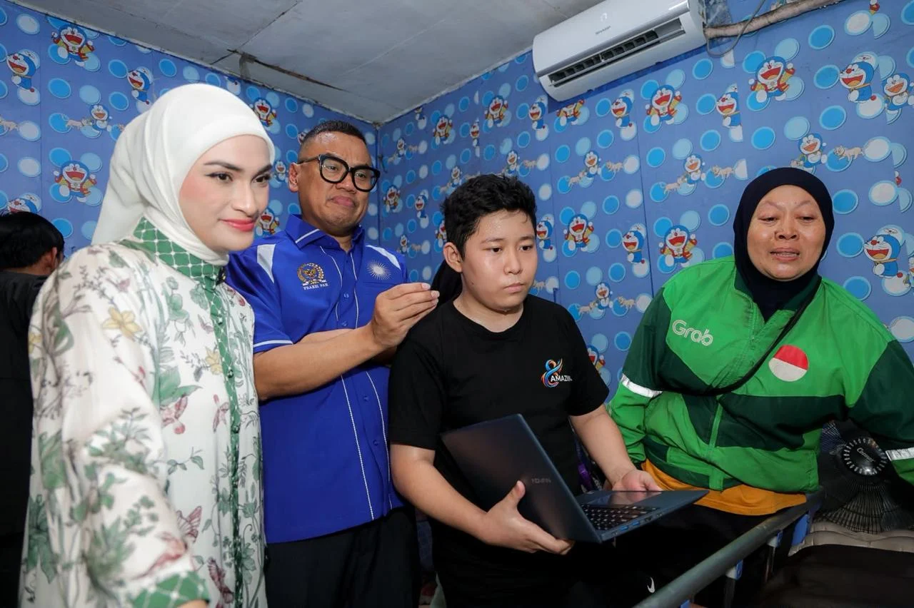 Lapor PAN Bantu Ibu Nenden, Driver Ojol yang Berjuang Biayai Suami Stroke dan Pendidikan Anak